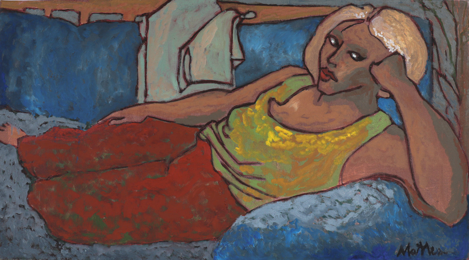 <I>Dreaming of Paris</I> <br>Late 20th Century Oil<br><br>#C5432