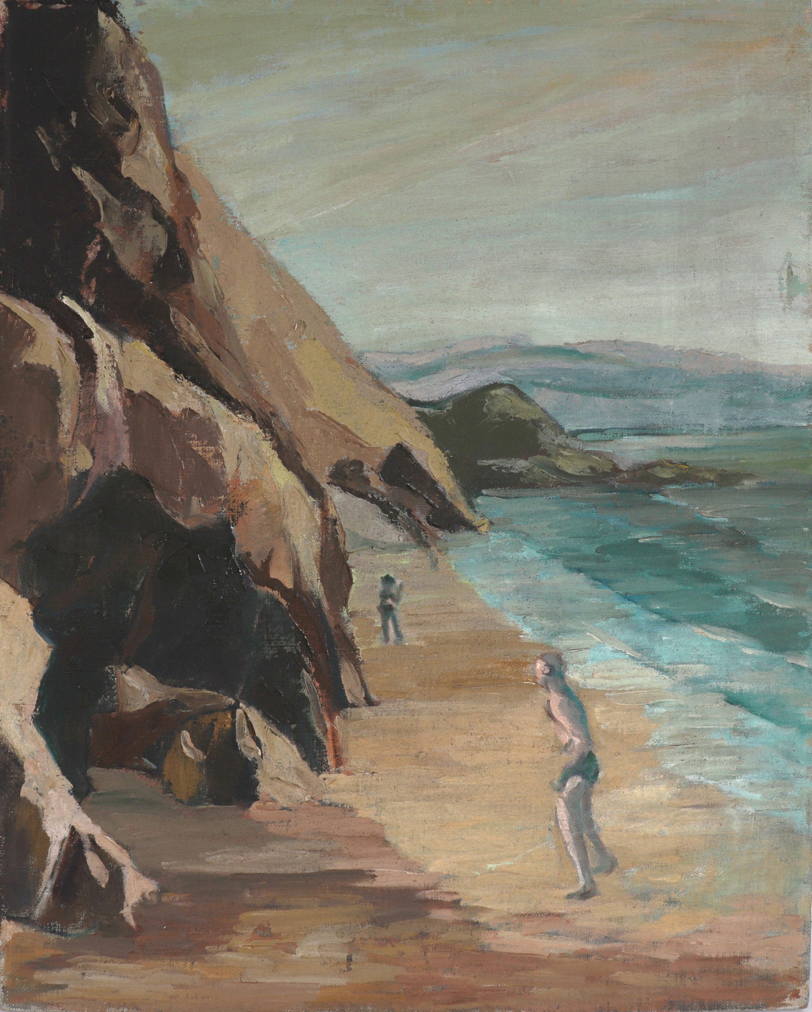 Figures on the Beach<br>20th Century Oil<br><br>#C5434