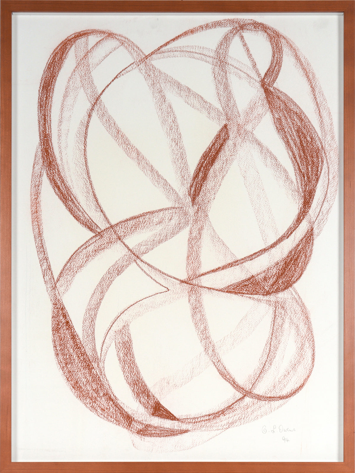 1994 Pastel on Paper Gestural Abstract &lt;br&gt;&lt;br&gt;#C5745
