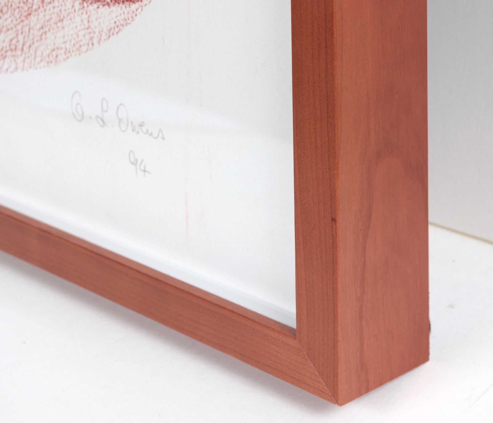 1994 Pastel on Paper Gestural Abstract <br><br>#C5745