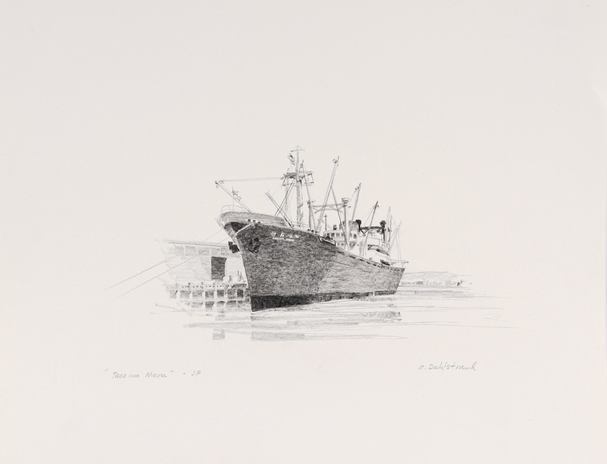 <I>Tacoma Maru</I> <br>20th Century Graphite<br><br>#C5517