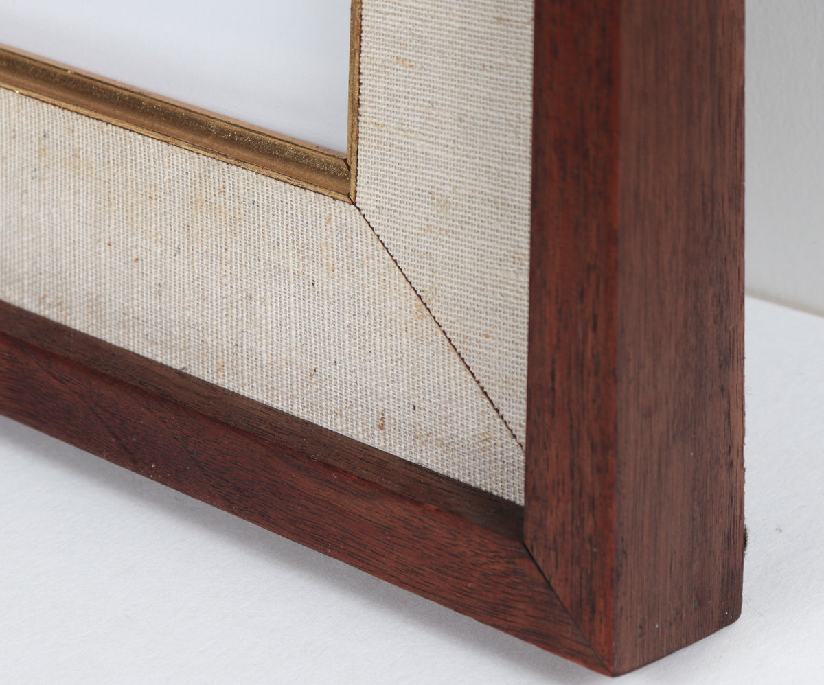 Abstracted California Landscape with Houses <br>20th Century Watercolor <br><br>#C5664