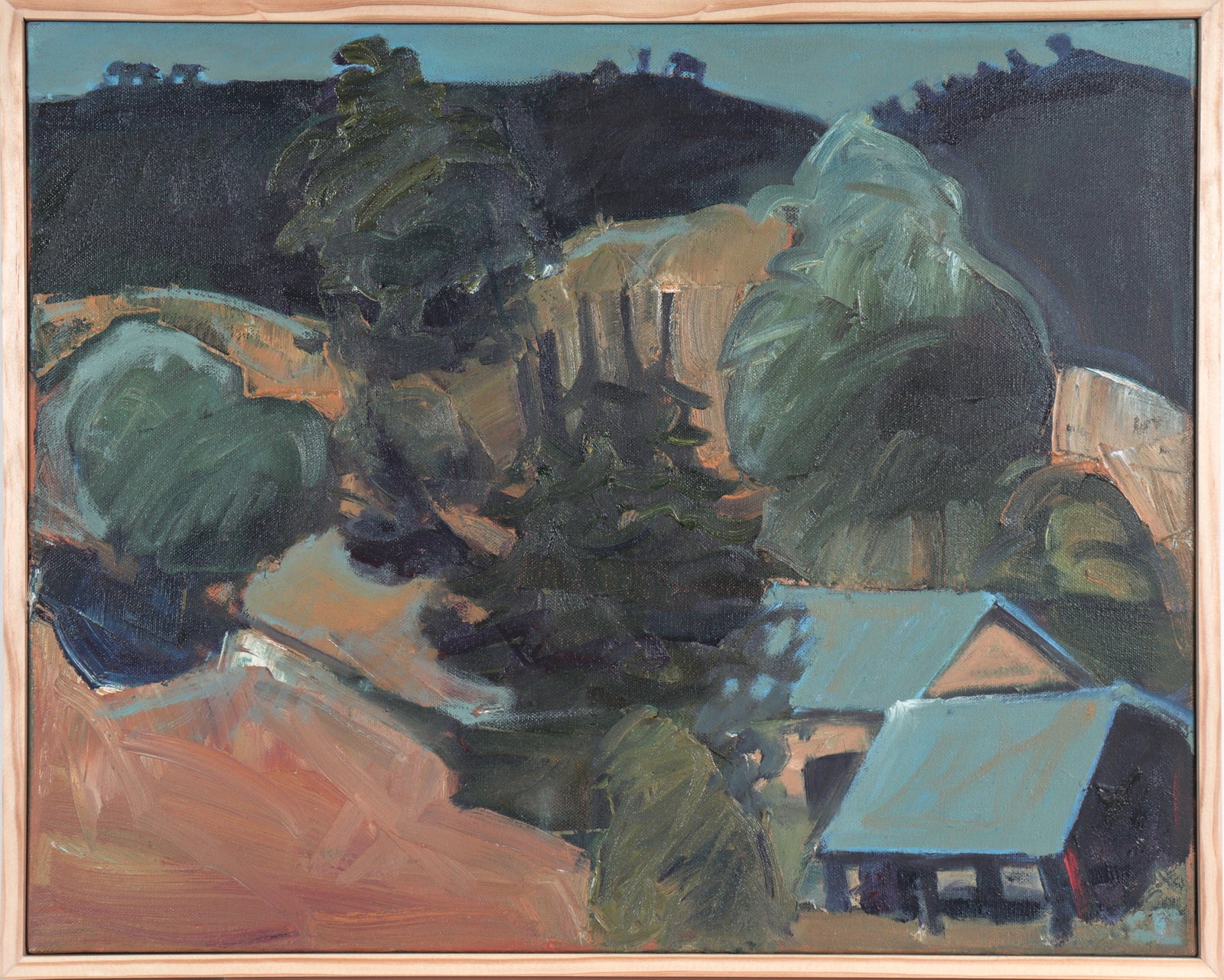 Muted California Landscape <br>20th Century Oil <br><br>#C5811