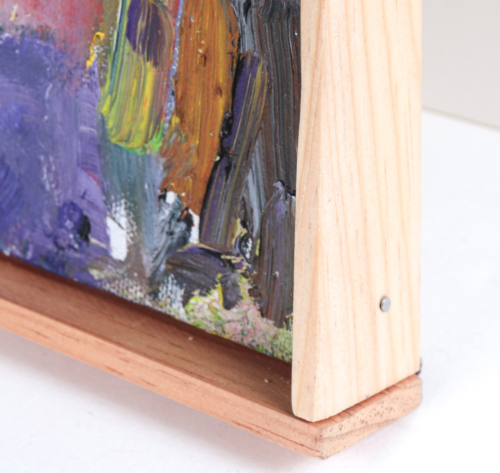 Colorful San Francisco Scene <br>20th Century Oil <br><br>#C5812