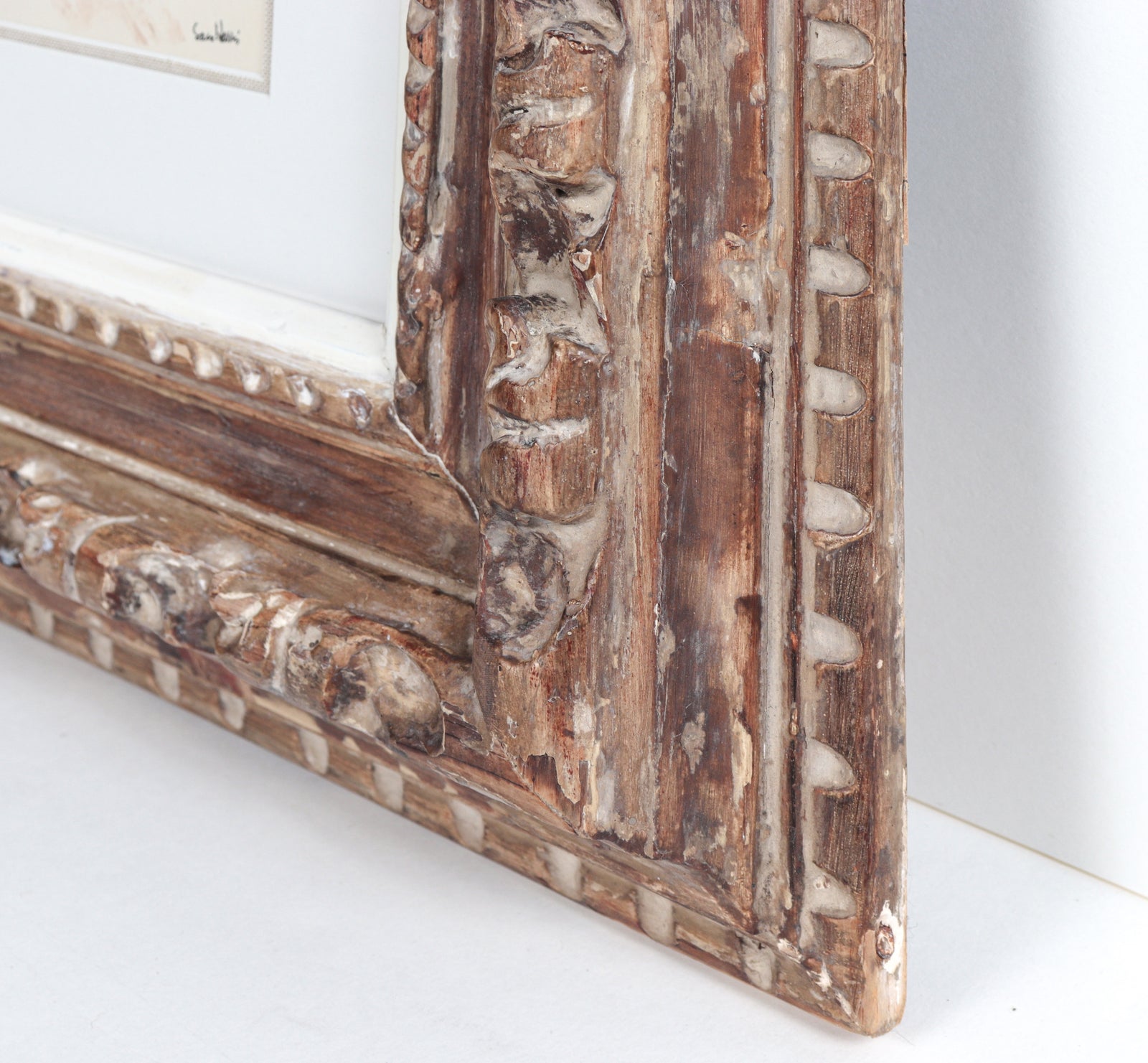 Contemplative Nude <br>20th Century Gouache & Graphite <br><br>#C5831