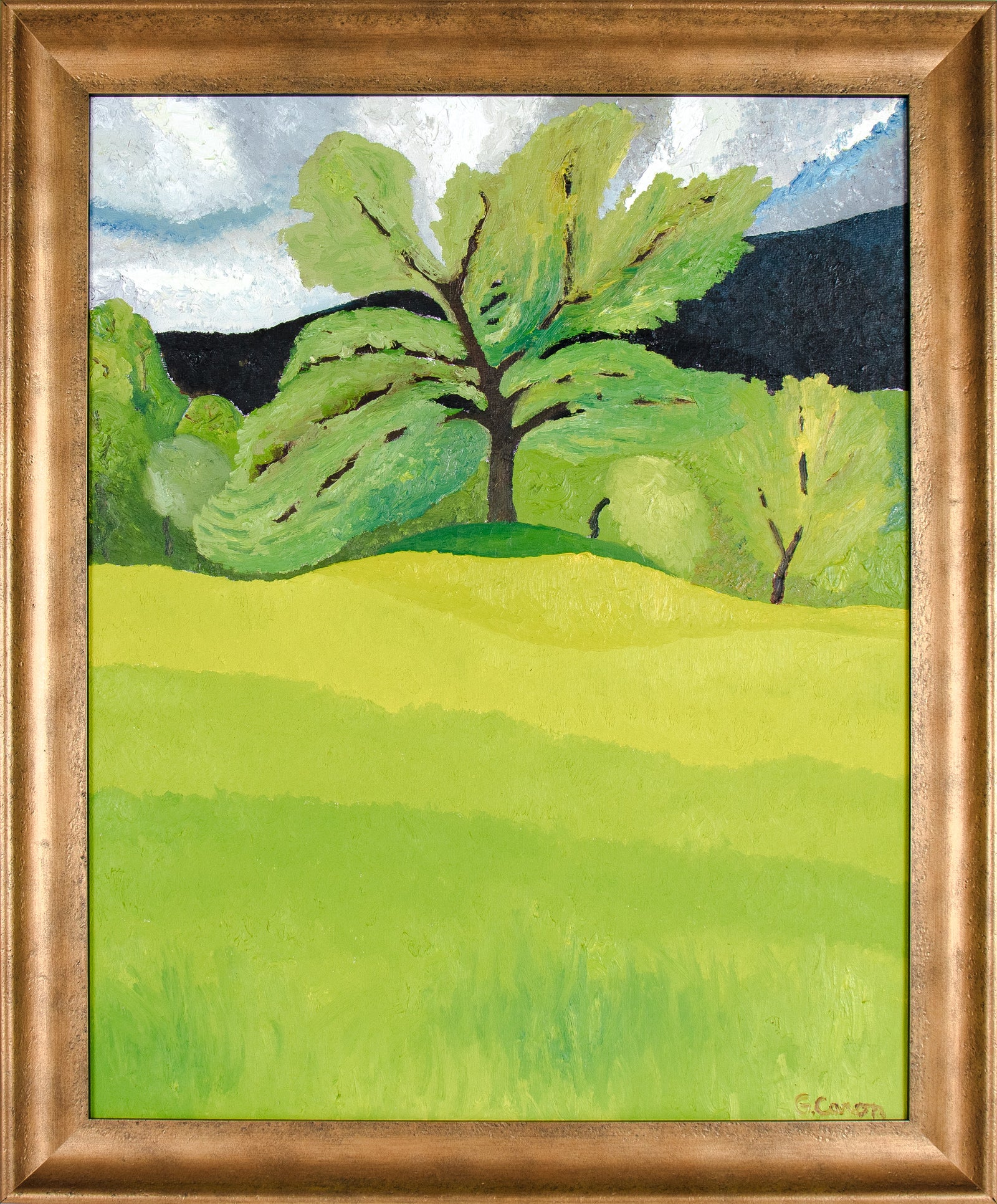 Vivid Mendocino Landscape <br>2024 Oil<br><br>#C5836