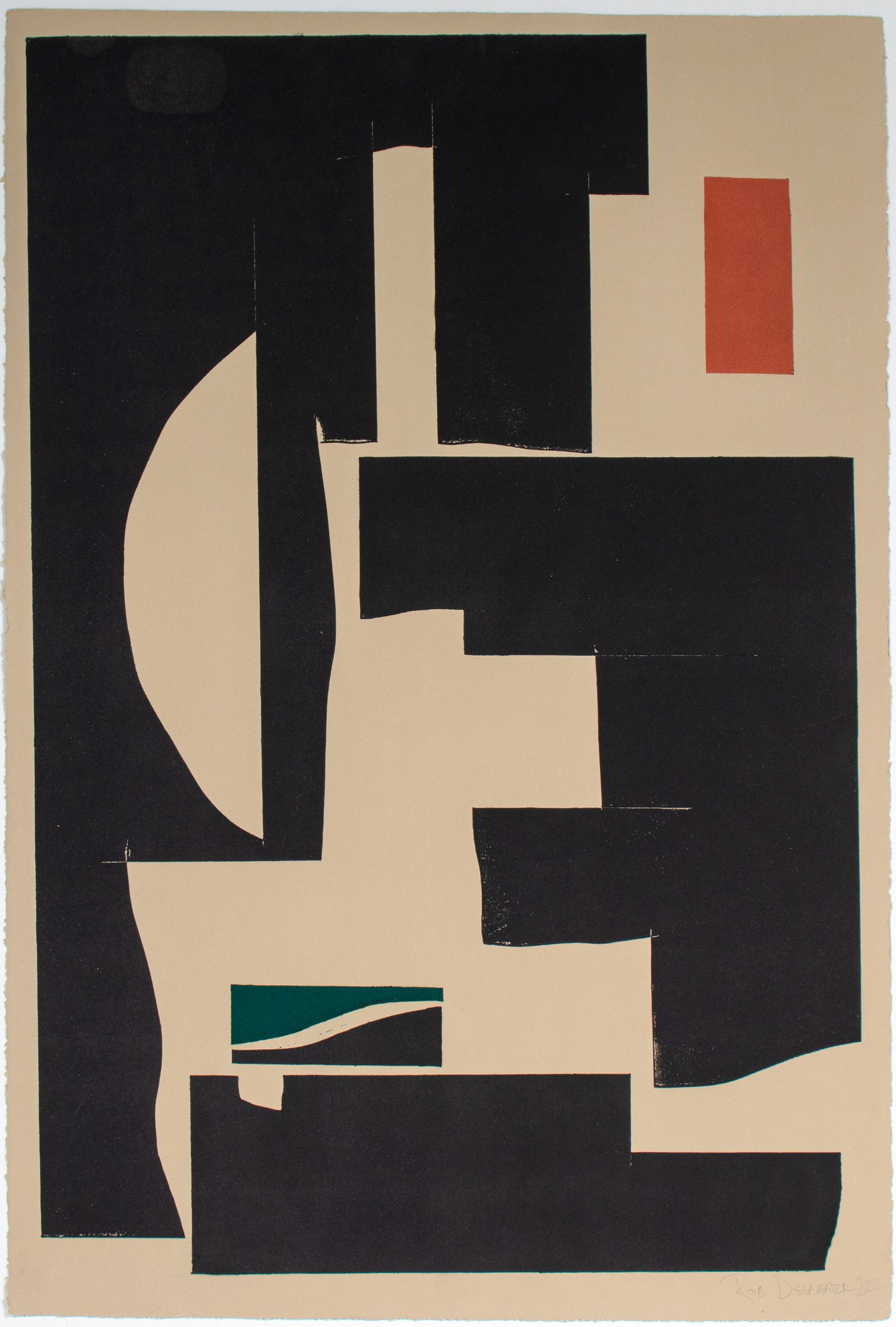 <I>Orange Rectangle</I> <br>2022 Monotype <br><br>#C5886