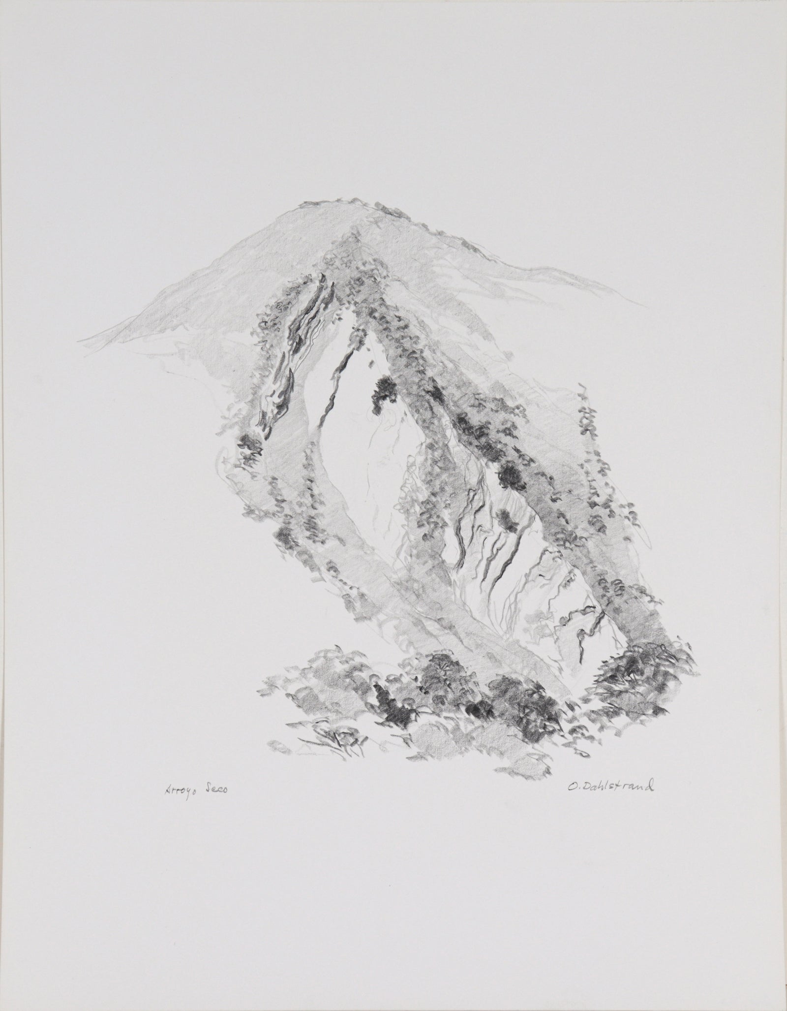 <I>Arroyo Seco</I> <br>1965 Graphite<br><br>#C5976