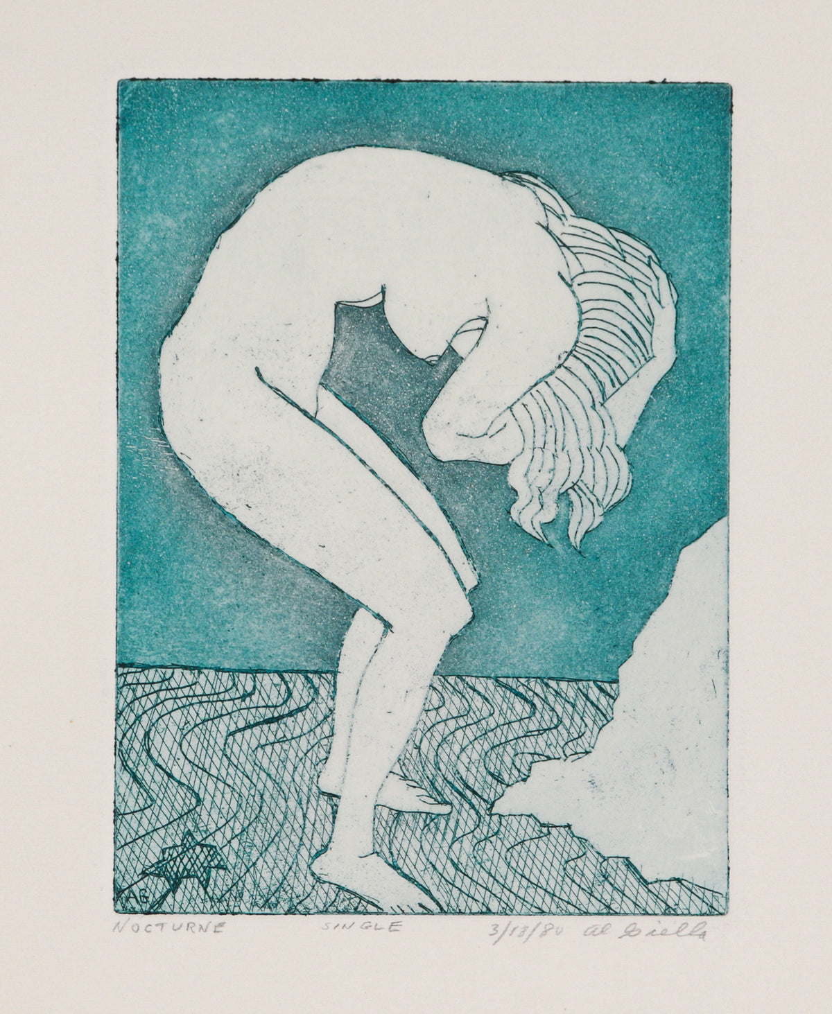 &lt;i&gt;Nocturne&lt;/i&gt; &lt;br&gt;1980 Etching &lt;br&gt;&lt;br&gt;#C5986