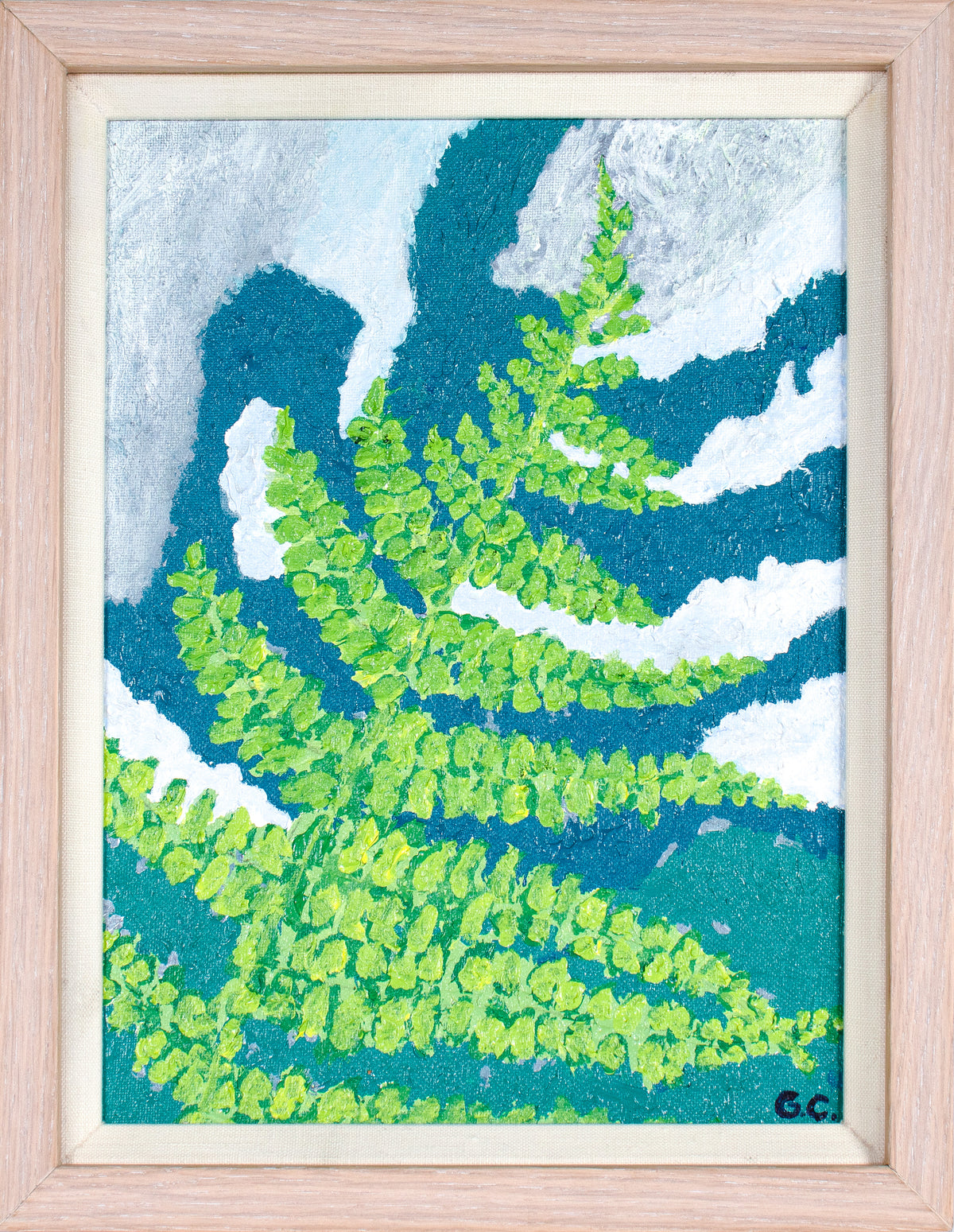 &lt;i&gt;Fern&lt;/i&gt; (Fronteuac Park, Ontario, Canada) &lt;br&gt;2024 Acrylic &lt;br&gt;&lt;br&gt;#C6183