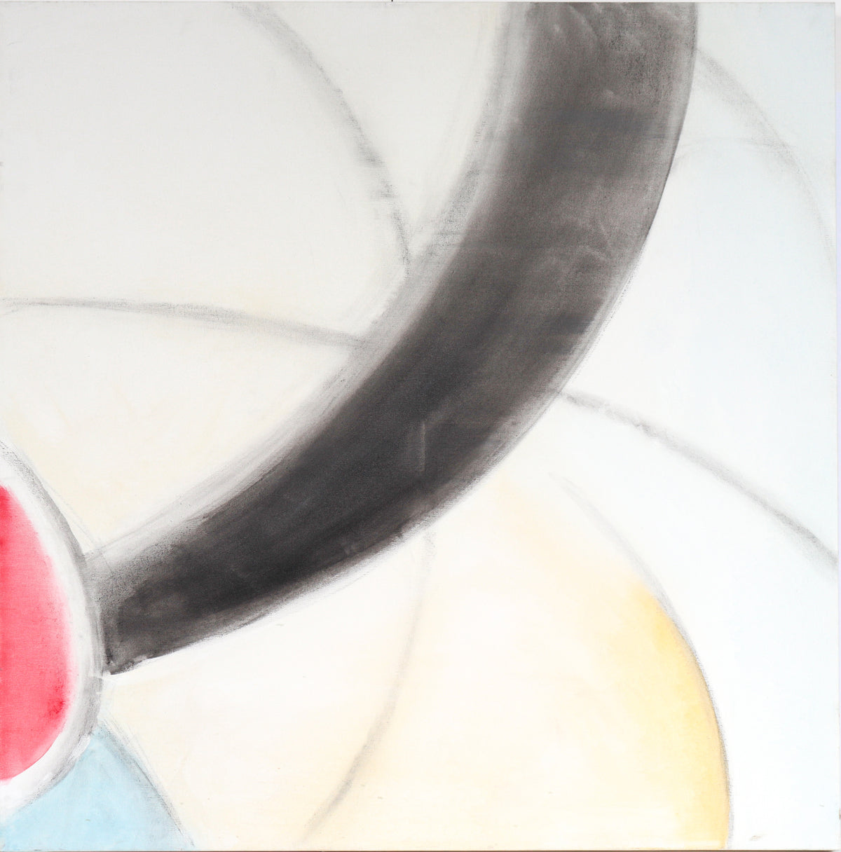 Curvilinear Abstraction &lt;br&gt;Late 20th Century Acrylic&lt;br&gt;&lt;br&gt;#C6191