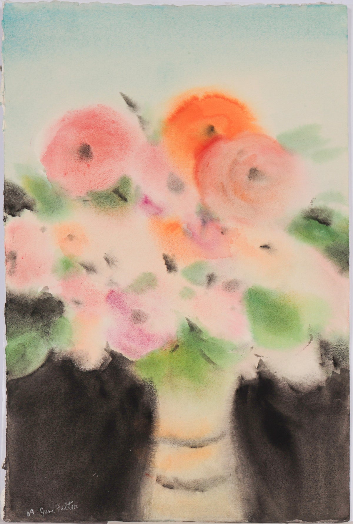 Soft Bouquet Still-Life&lt;br&gt;2009 Watercolor&lt;br&gt;&lt;br&gt;#C6209