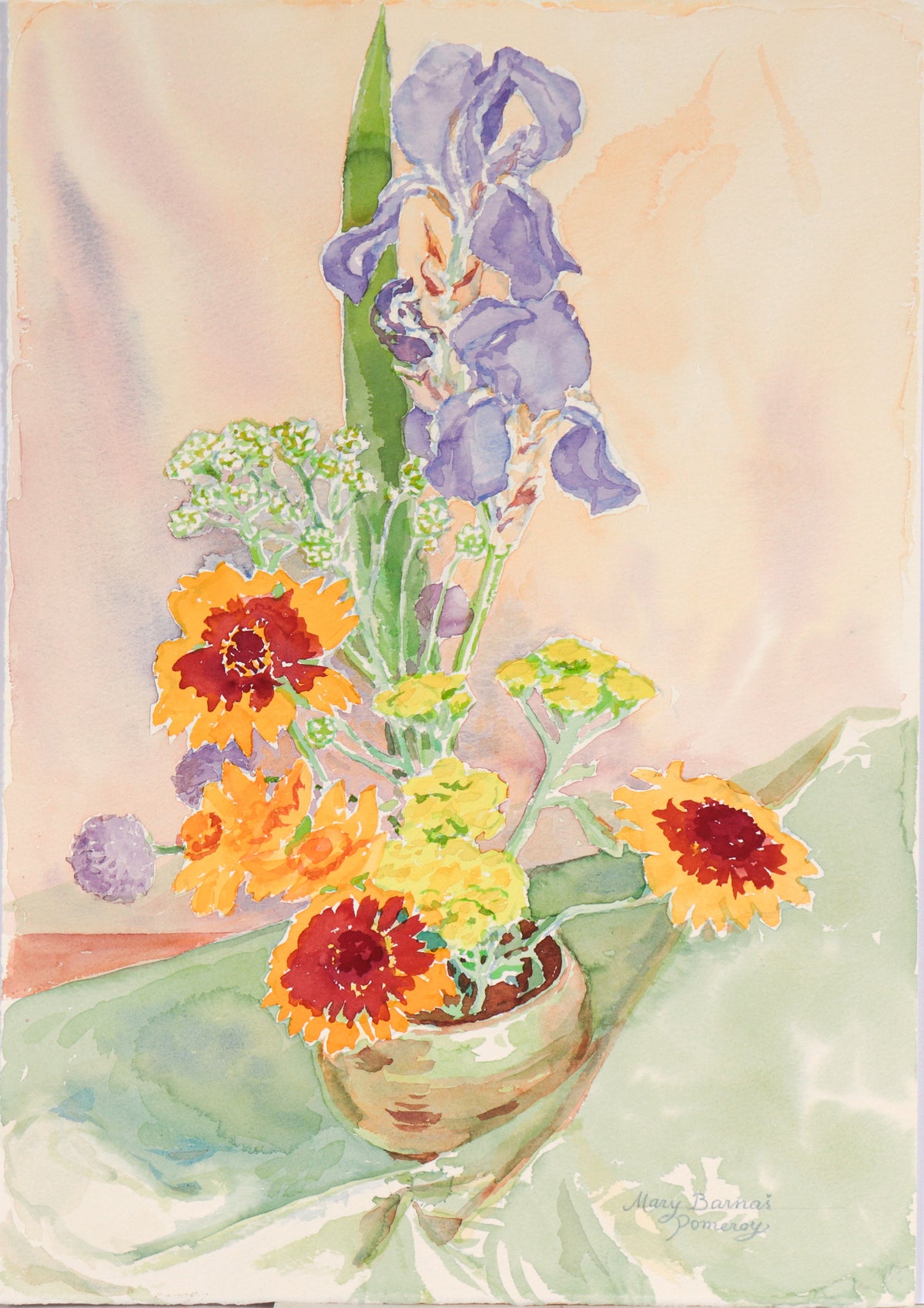 &lt;I&gt;Floral Chorus&lt;/I&gt; &lt;br&gt;2003 Watercolor&lt;br&gt;&lt;br&gt;#C6236