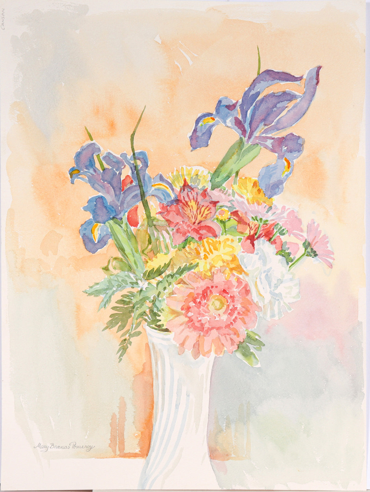 &lt;I&gt;Spring Flowers&lt;/I&gt; &lt;br&gt;1999 Watercolor&lt;br&gt;&lt;br&gt;#C6237