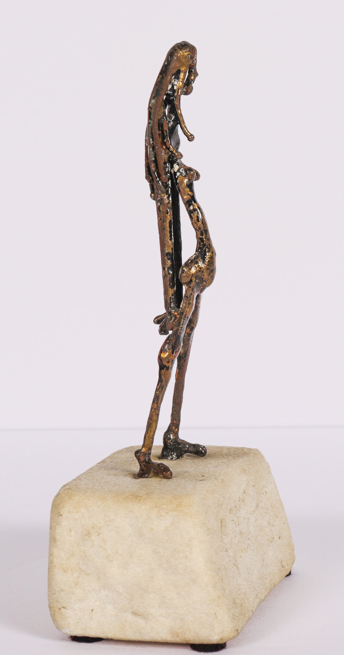 &lt;I&gt;Momentary Reflection&lt;/I&gt; &lt;br&gt;20th Century Bronze Sculpture&lt;br&gt;&lt;br&gt;#C6272