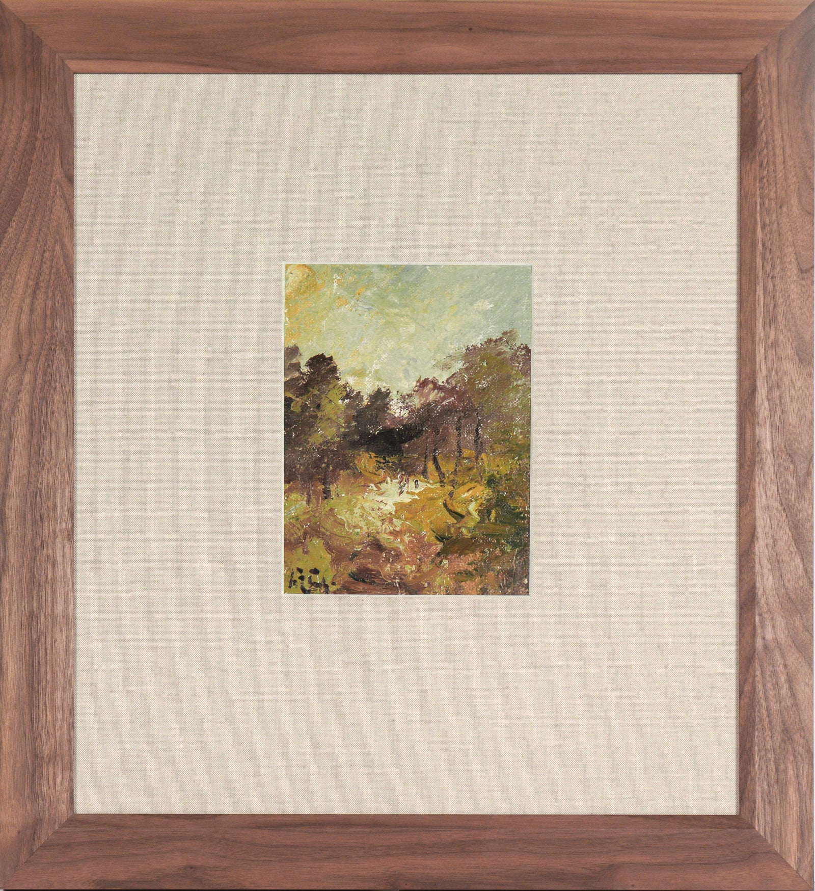 Soviet Impressionist Scene <br>20th Century Oil <br><br>#C6499