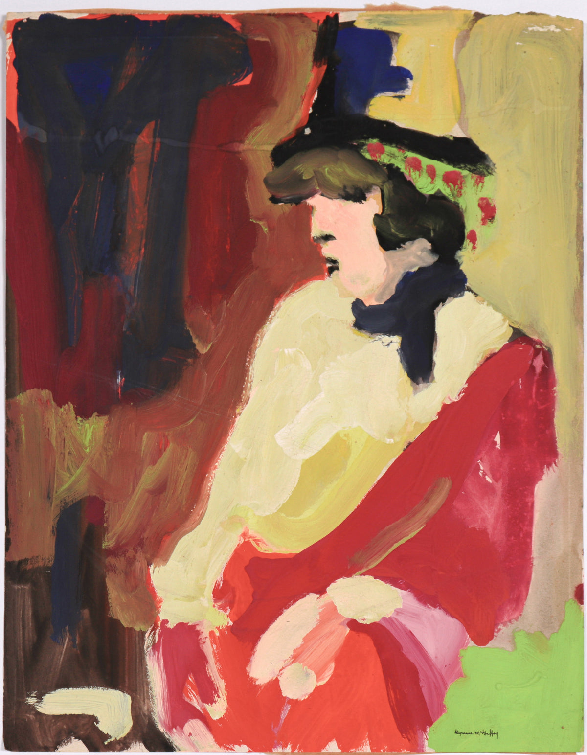 Portrait of Jay Defeo <br>20th Century Distemper <br><br>#C7283