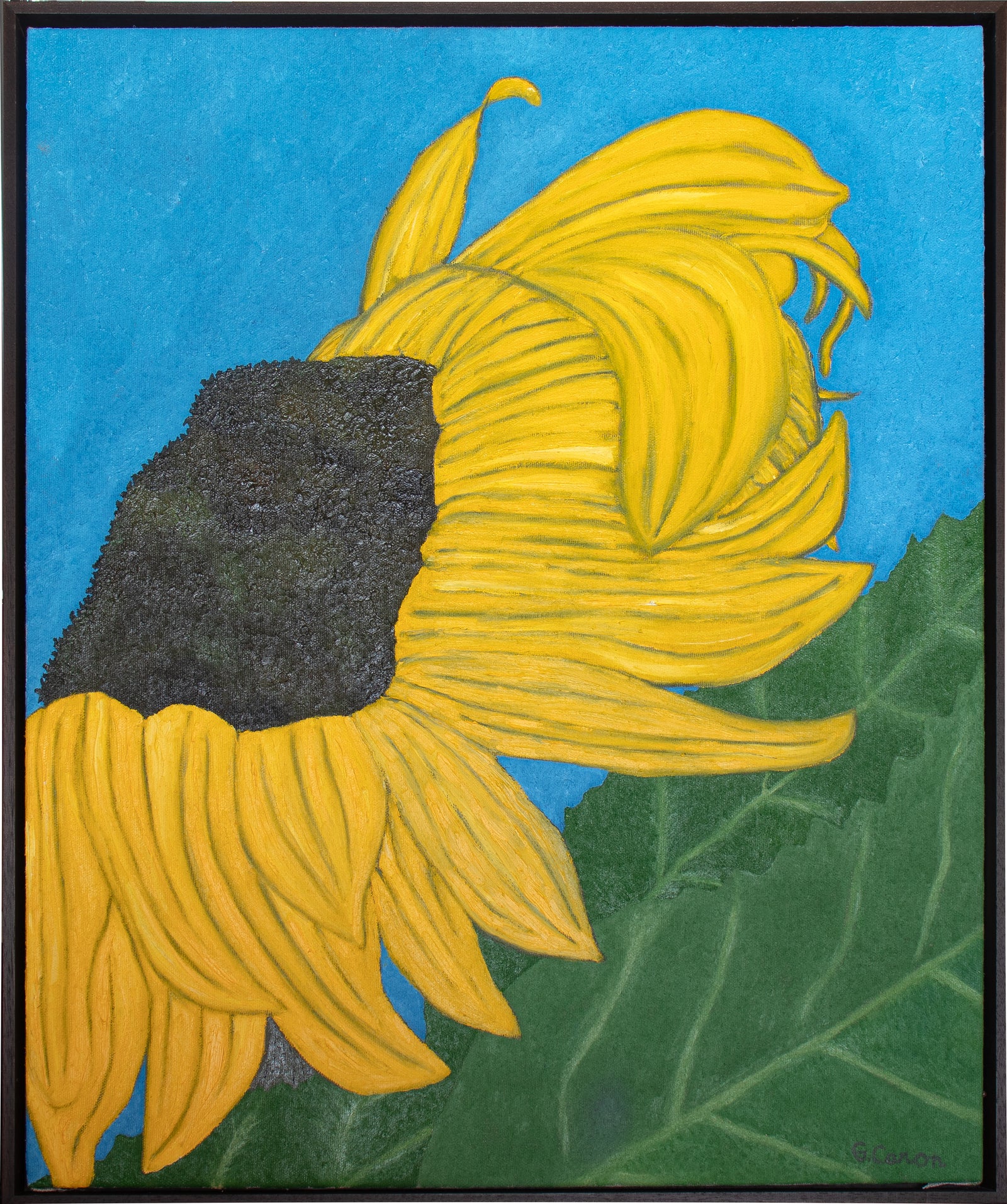 <I>Summer Sunflower</I> <br>2024 Oil <br><br>#C6666