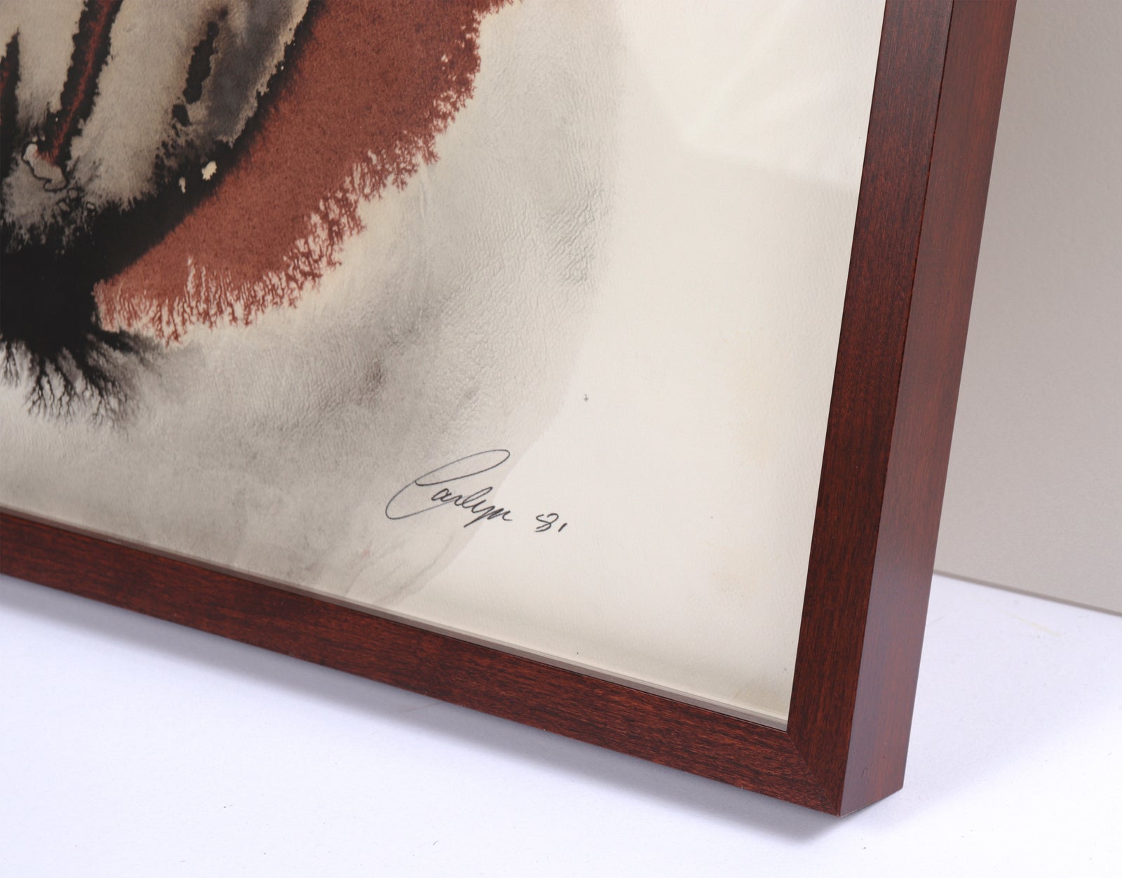 <i>Head of Bull</i><br>1981 Watercolor and Ink<br><br>#C6744