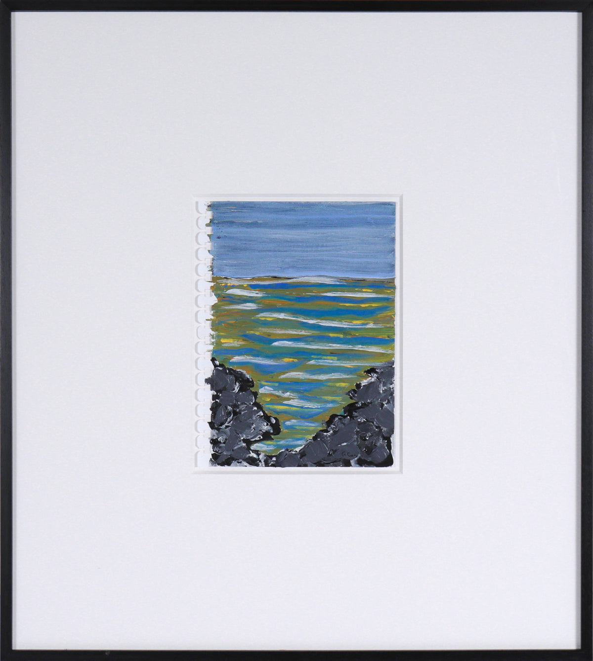 &lt;I&gt;Hawaiian Seascape&lt;/I&gt; &lt;br&gt;2025 Acrylic &lt;br&gt;&lt;br&gt;#C6951