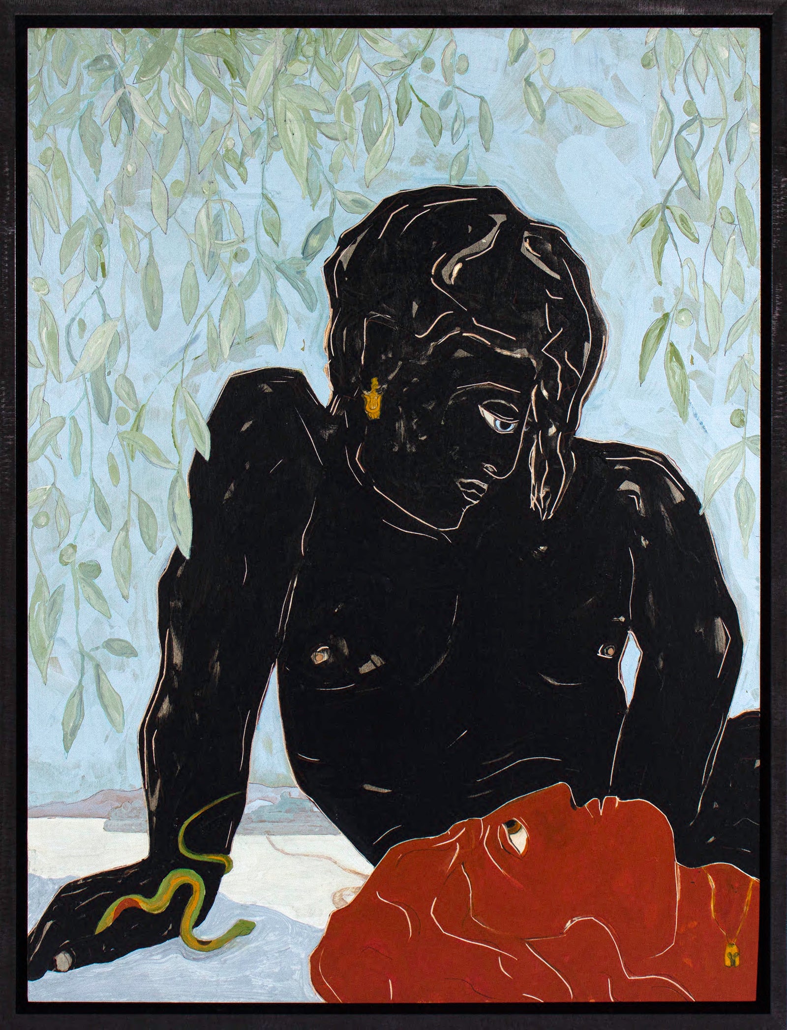 <I>Hiding in Plain Sight</I> <br>2024 Mixed Paint Techniques <br><br>#C7257