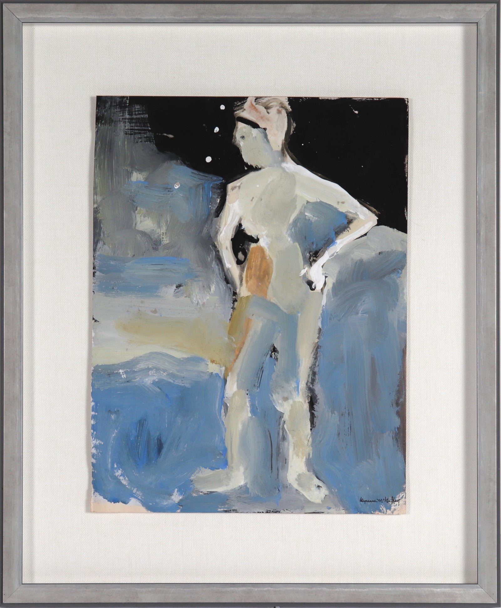 Starry Night Standing Nude <br>20th Century Distemper <br><br>#C7267