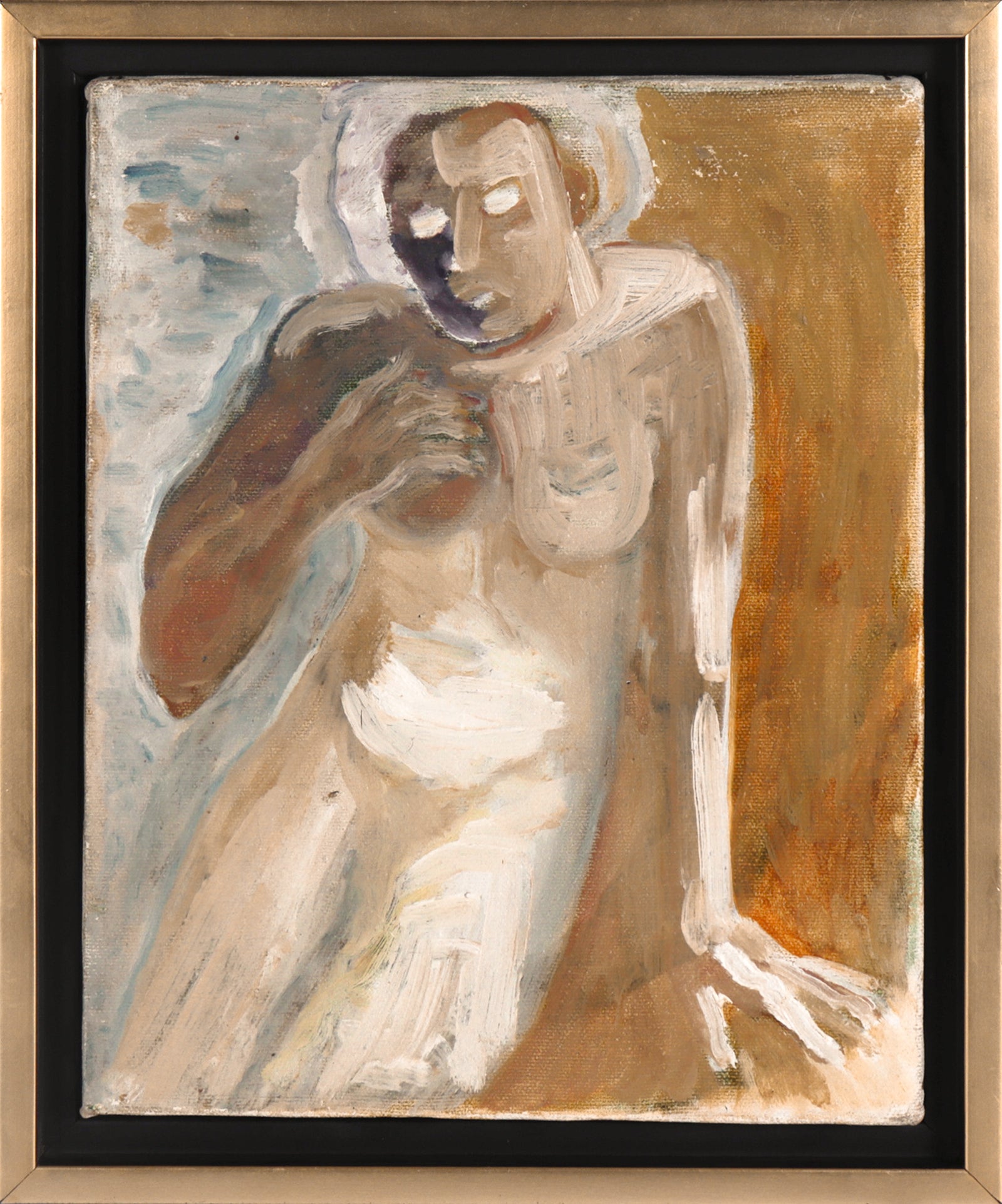 Bay Area Figurative Nude <br>20th Century Oil <br><br>#C7343