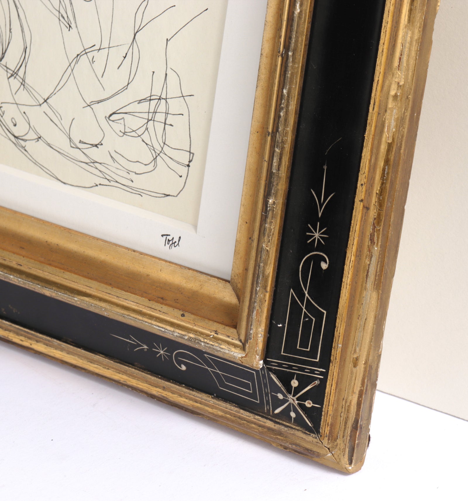 Dynamic Abstracted Figures <br>20th Century Ink <br><br>#C7443