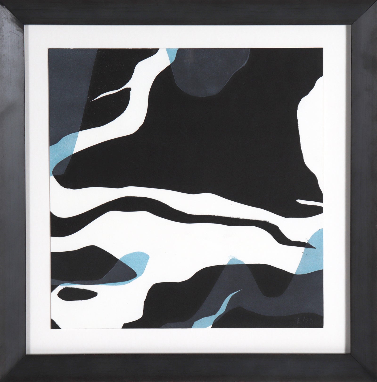 <I>Rivers & Stones I</I> <br>2020 Monotype <br><br>#B3754