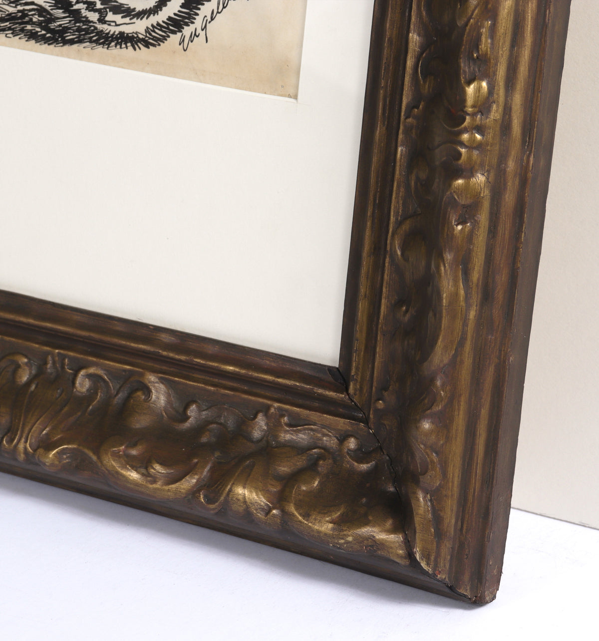 Diving Boys New Yorker Illustration <br>1930's Ink <br><br>#C7700