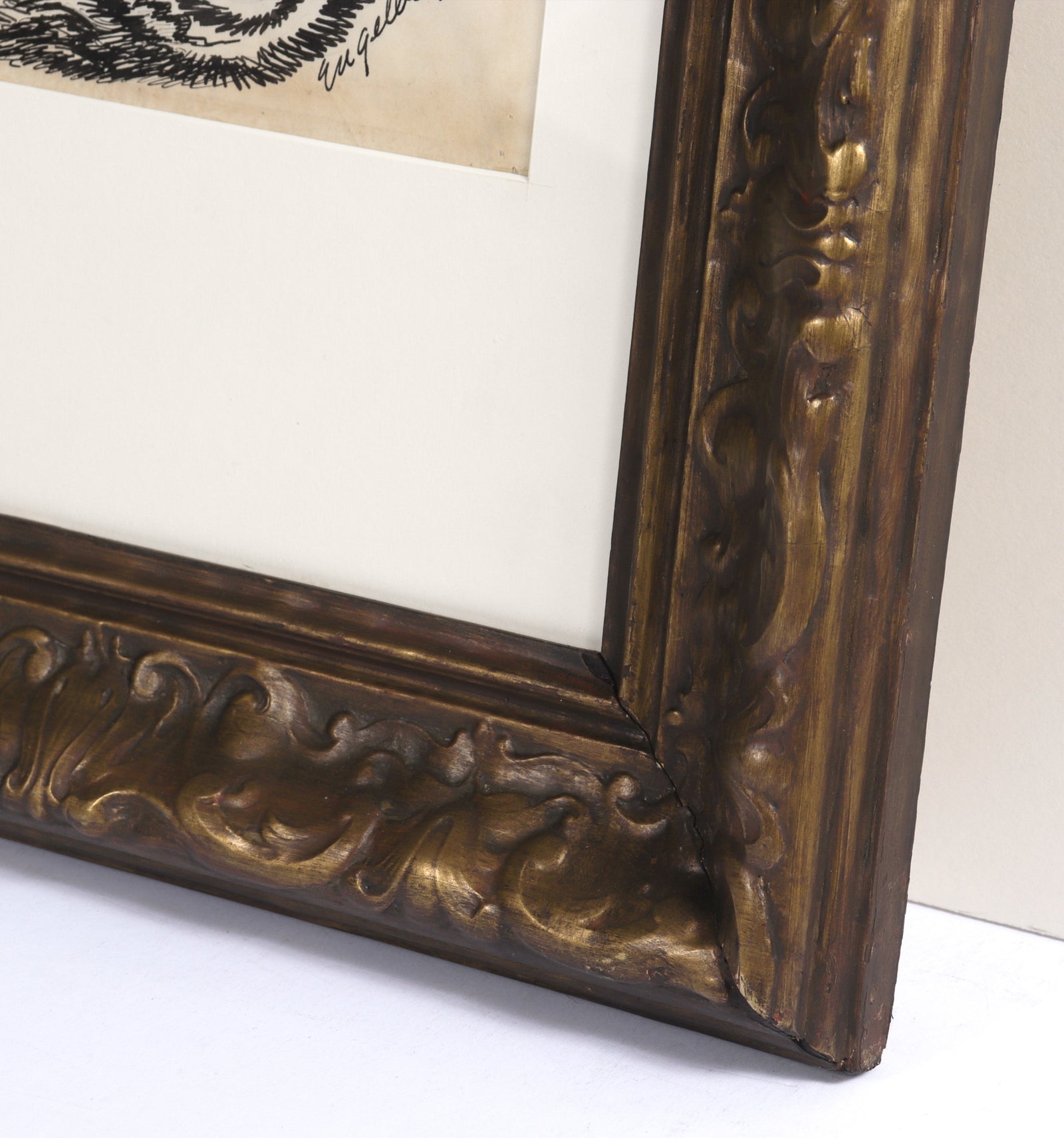 Diving Boys New Yorker Illustration <br>1930's Ink <br><br>#C7700