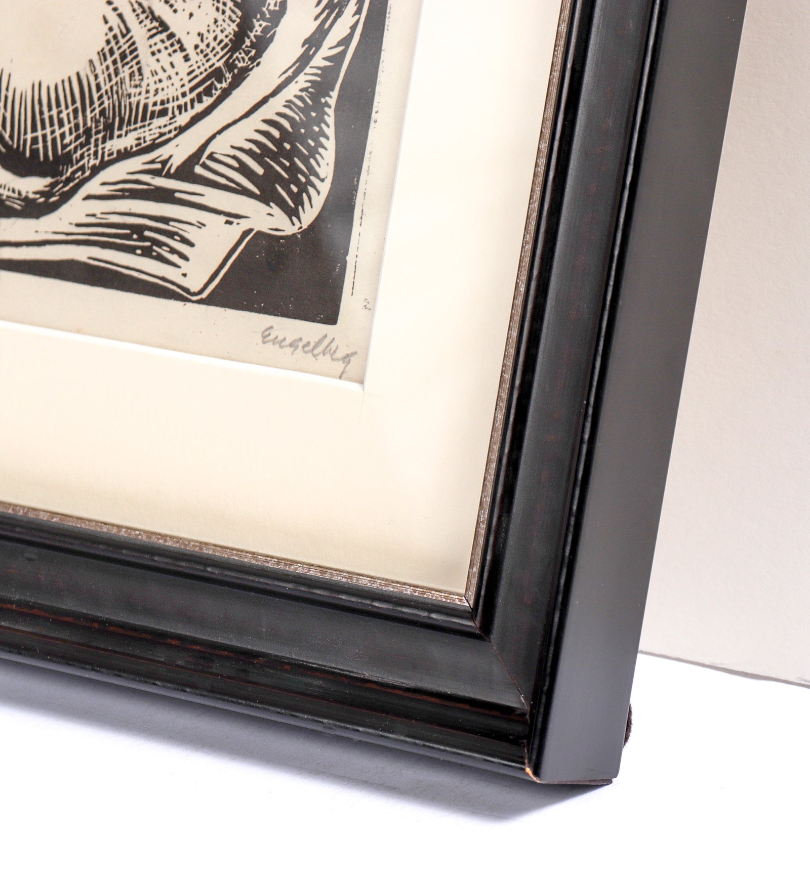 Slumber <br>1930's Woodblock Print <br><br>#C7818