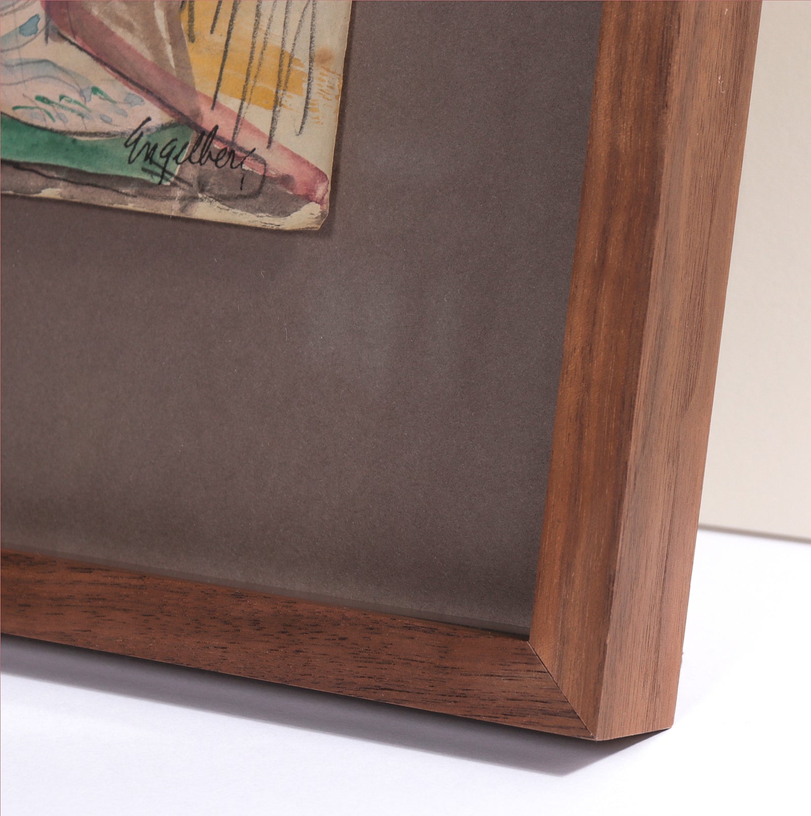 Tattooed Side Show Performers <br>1930's Watercolor and Graphite <br><br>#C7934