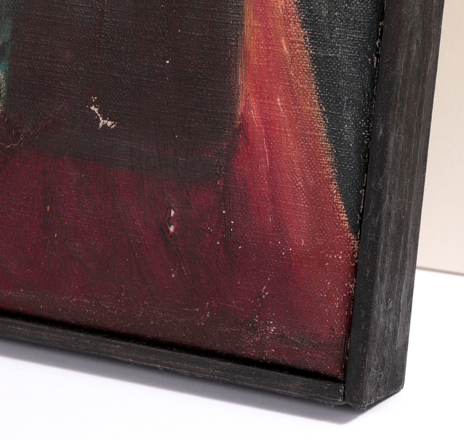 1930's New York Subway Scene <br>1930's Oil <br><br>#C7943