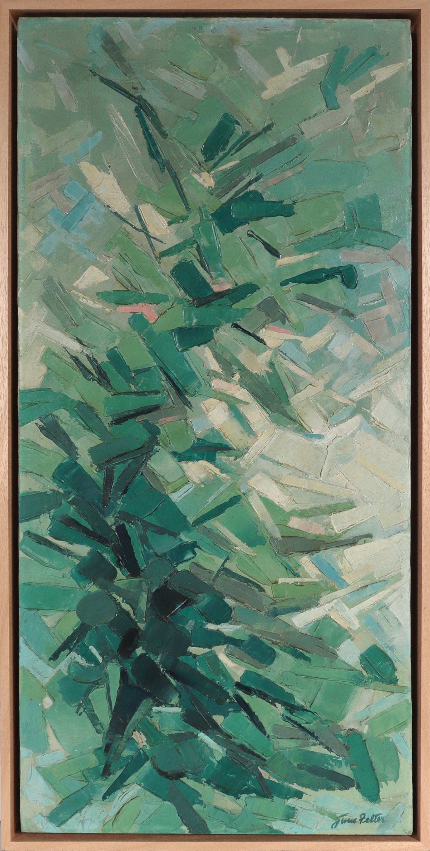 Branch-Like Abstraction <br>1950's Oil <br><br>#C8019