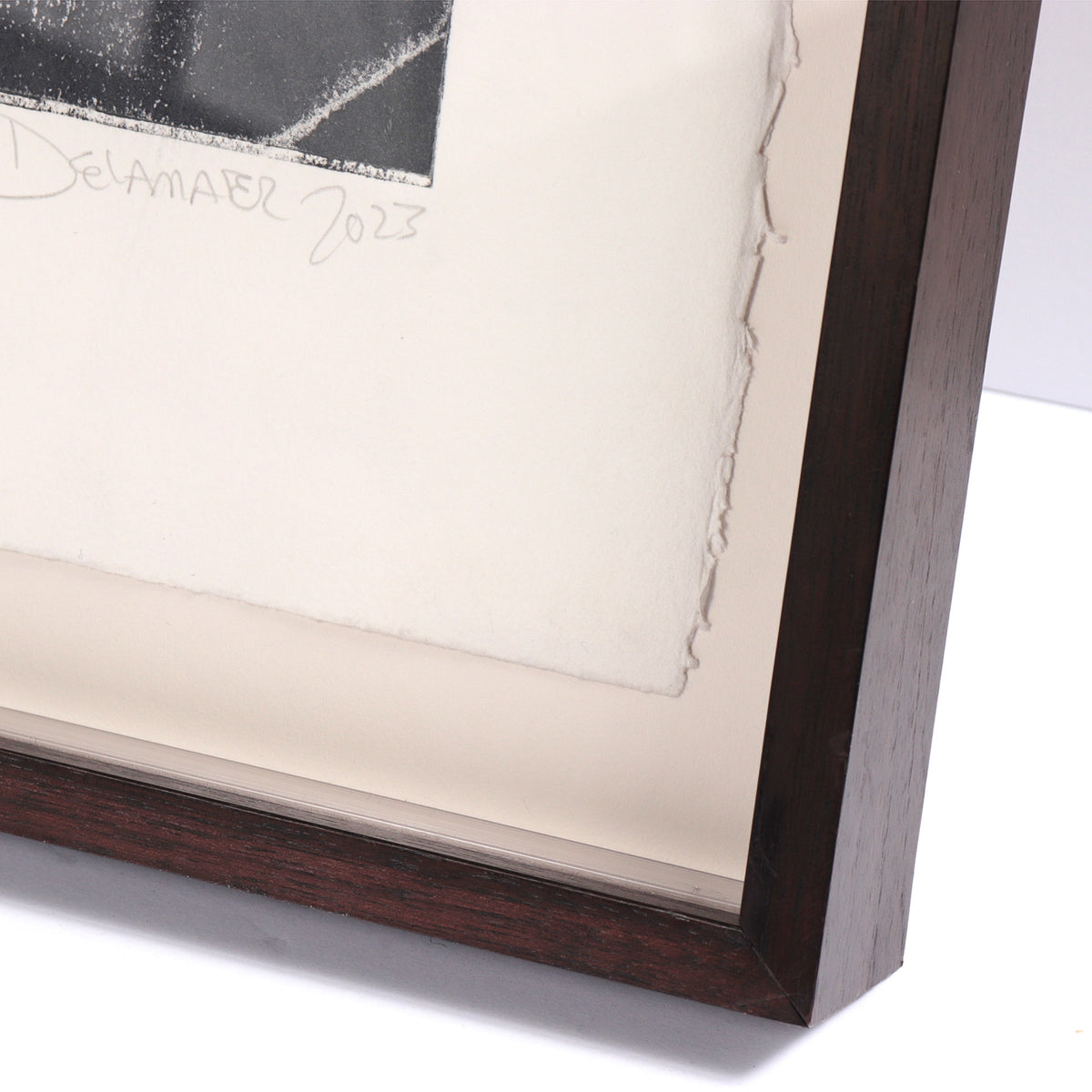 <I>Young Man in Blue III</I> <br>2023 Monotype <br><br>#C8044