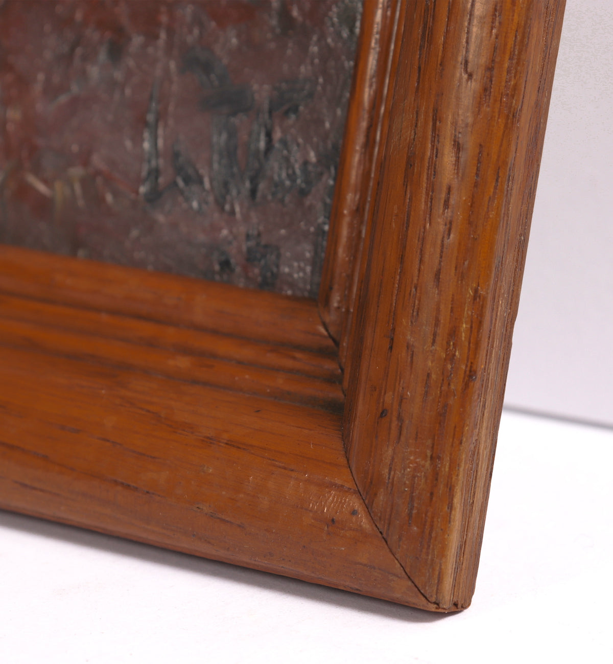 Impressionist Forest Landscape <br>1984 Oil <br><br>#C8064