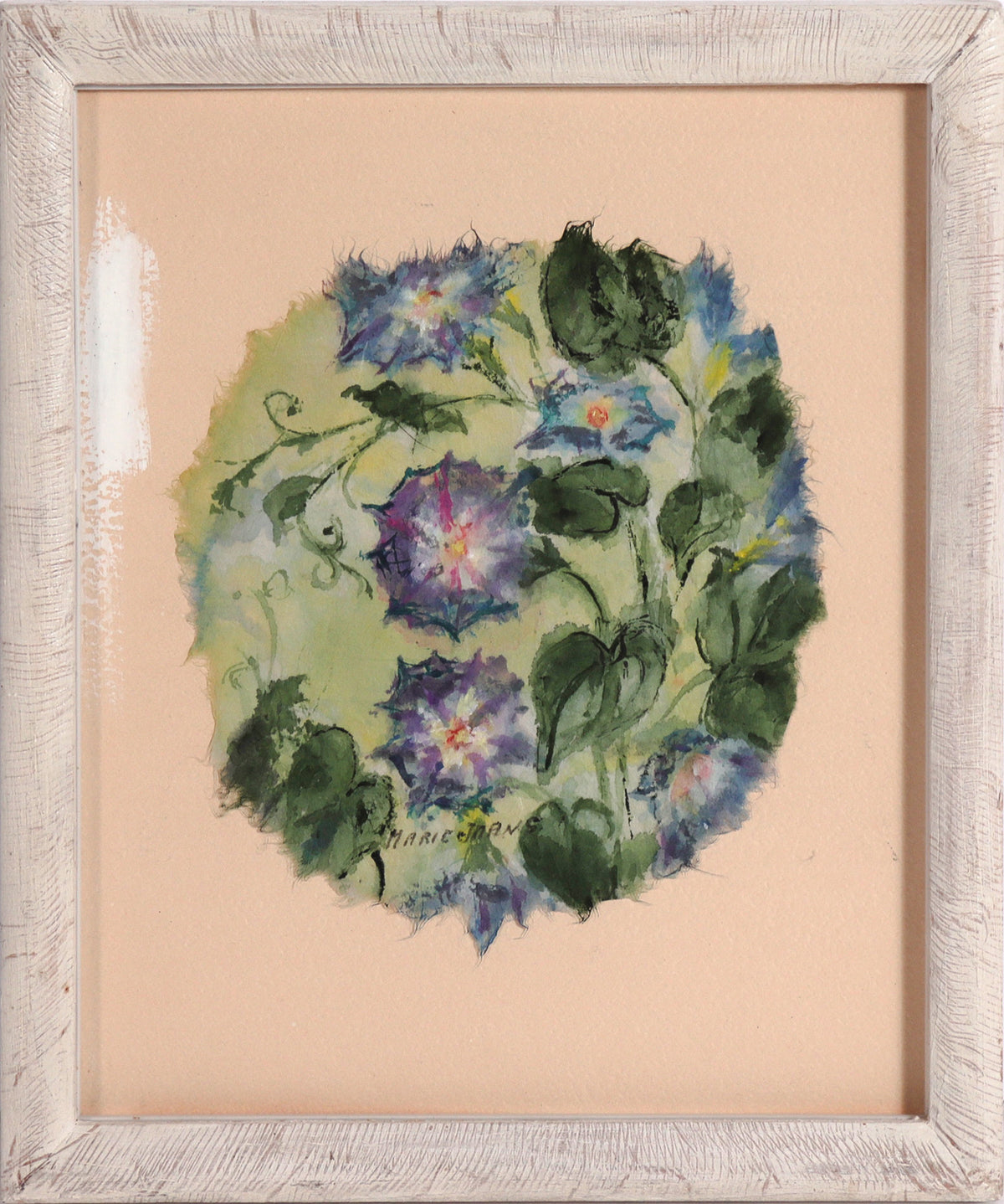 &lt;I&gt;Morning Glory&lt;/I&gt; &lt;br&gt;1980&#39;s Watercolor &lt;br&gt;&lt;br&gt;#C8168