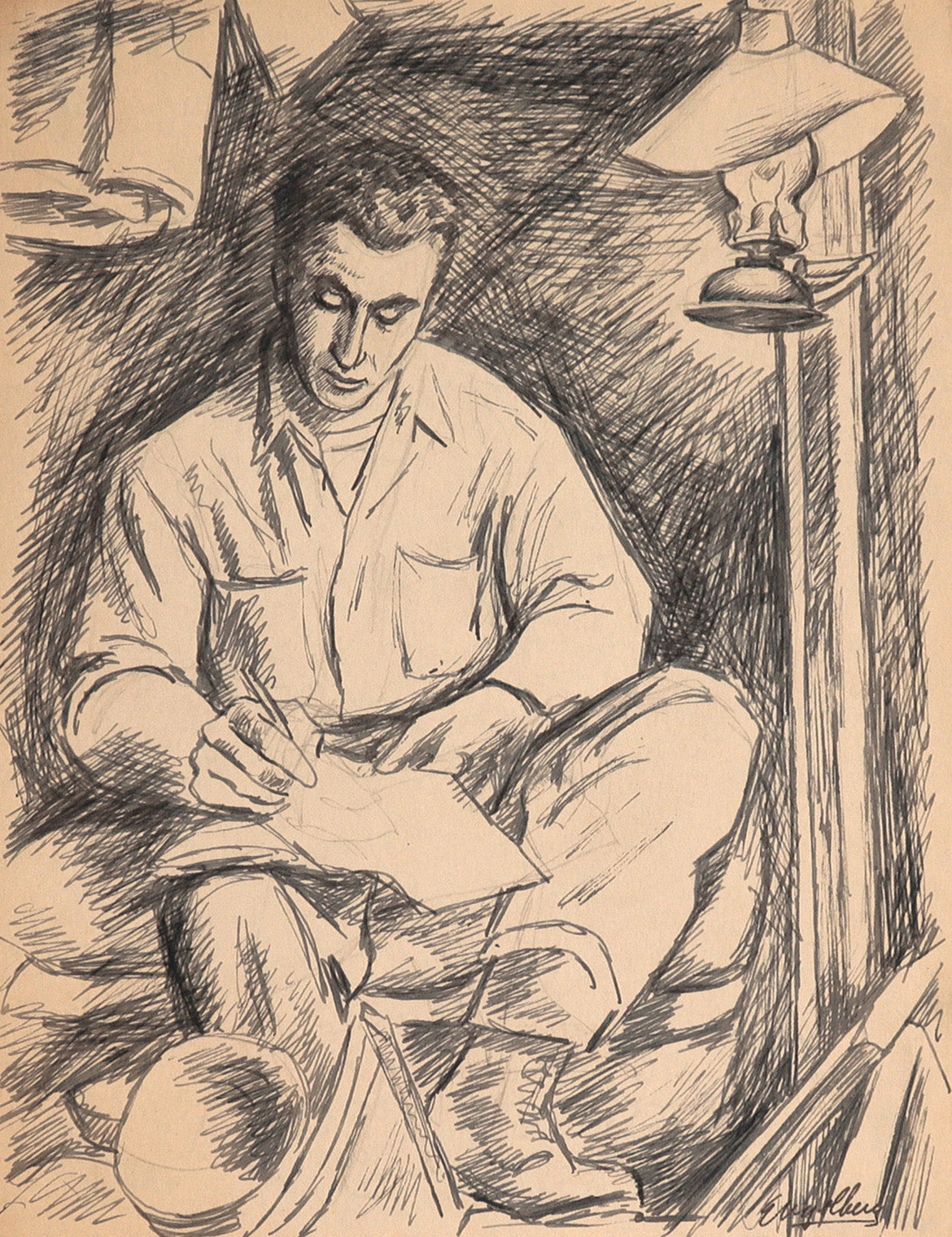 <I>Dom</I> <br>1940's Ink <br><br>#C8195