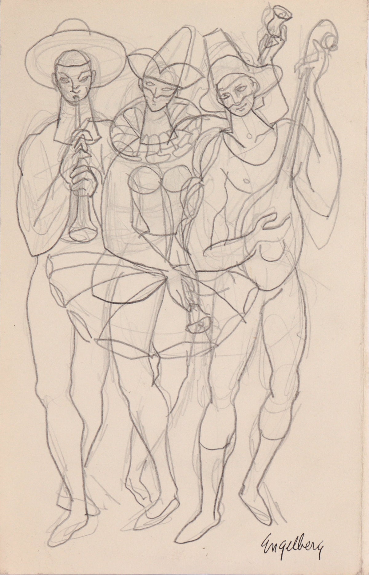 Harlequin Band <br>1950's Graphite <br><br>#C8200