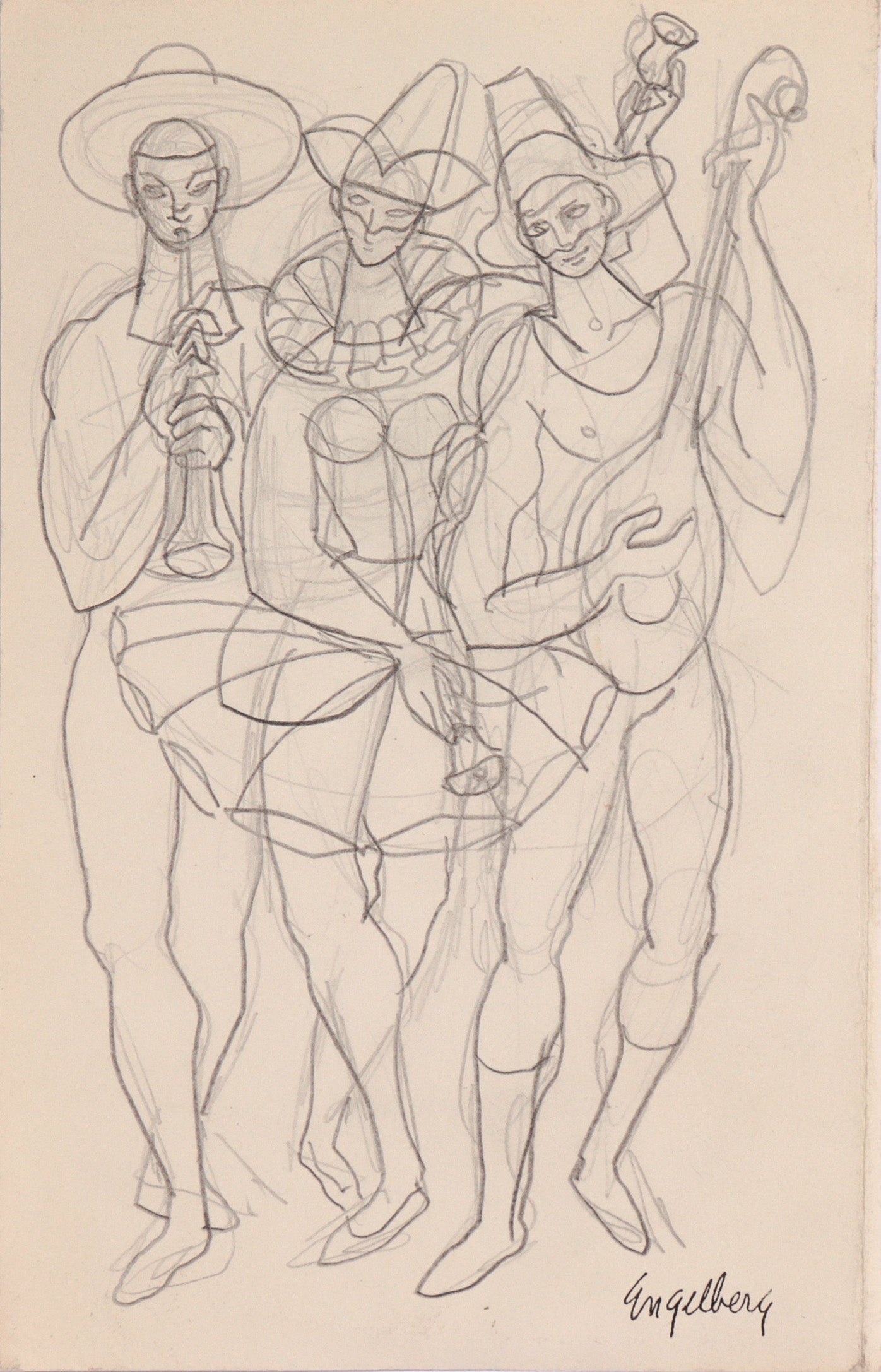 Harlequin Band <br>1950's Graphite <br><br>#C8200