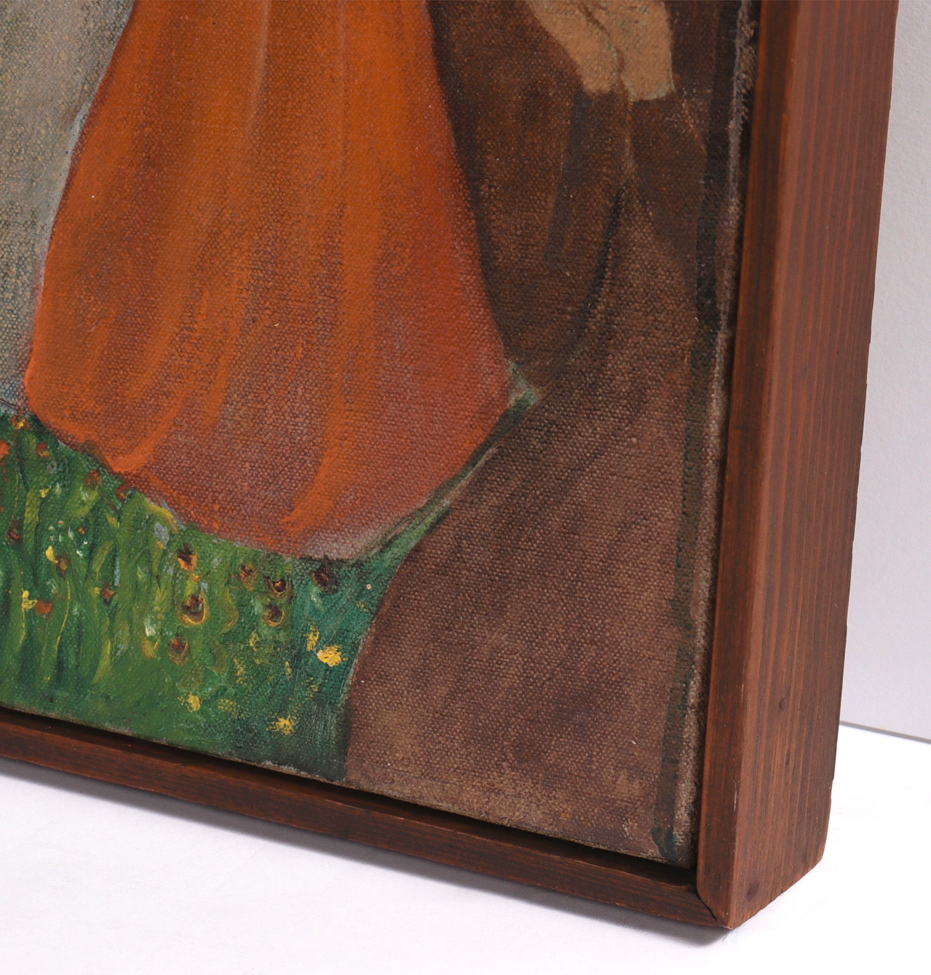 Mountain and Meadow of Jewish Faith <br>1940s Oil <br><br>#C8242