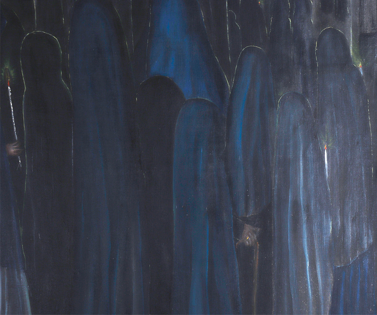 <I>Terrestrial and Celestial Wedding</I> <br>1946 Oil <br><br>#C8246