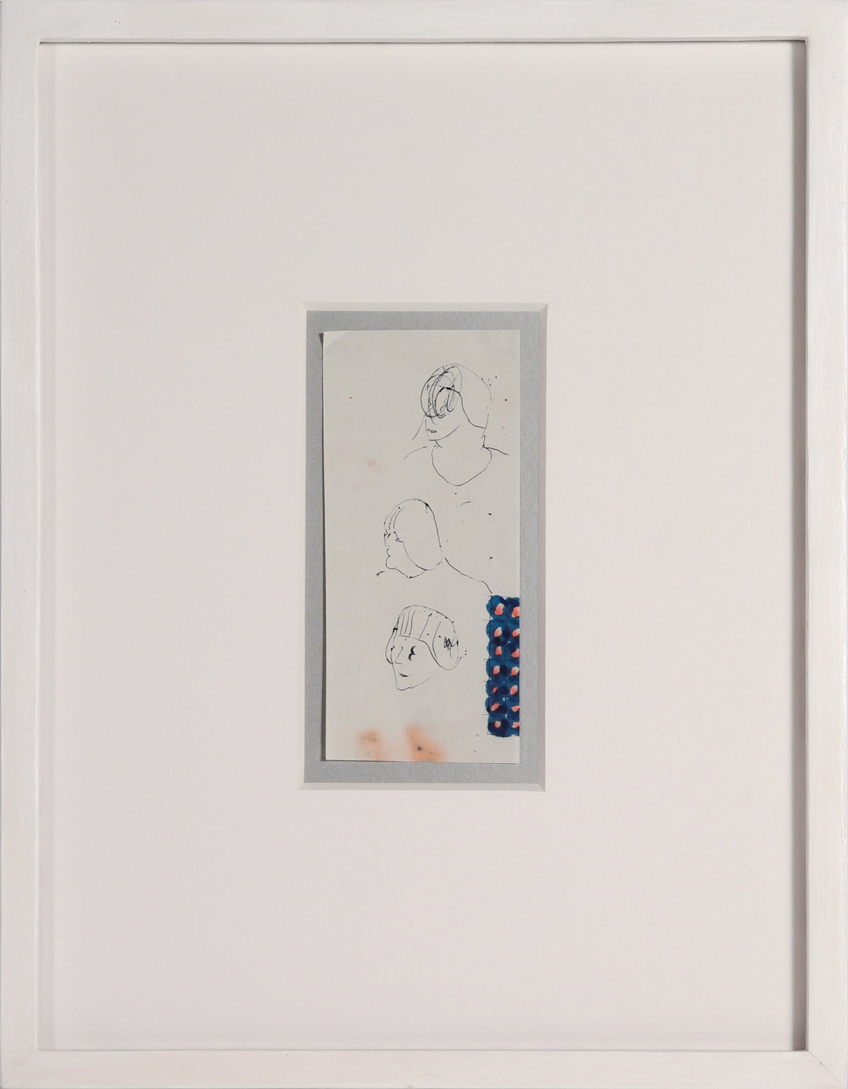 Football Player Study &lt;br&gt;Mid 20th Century Ink &lt;br&gt;&lt;br&gt;#C8305