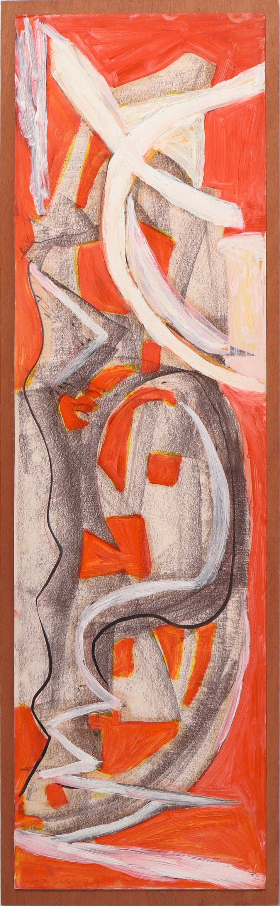 <I>Freedom</I> <br>2007 Ink & Oil <br><br>#C8309