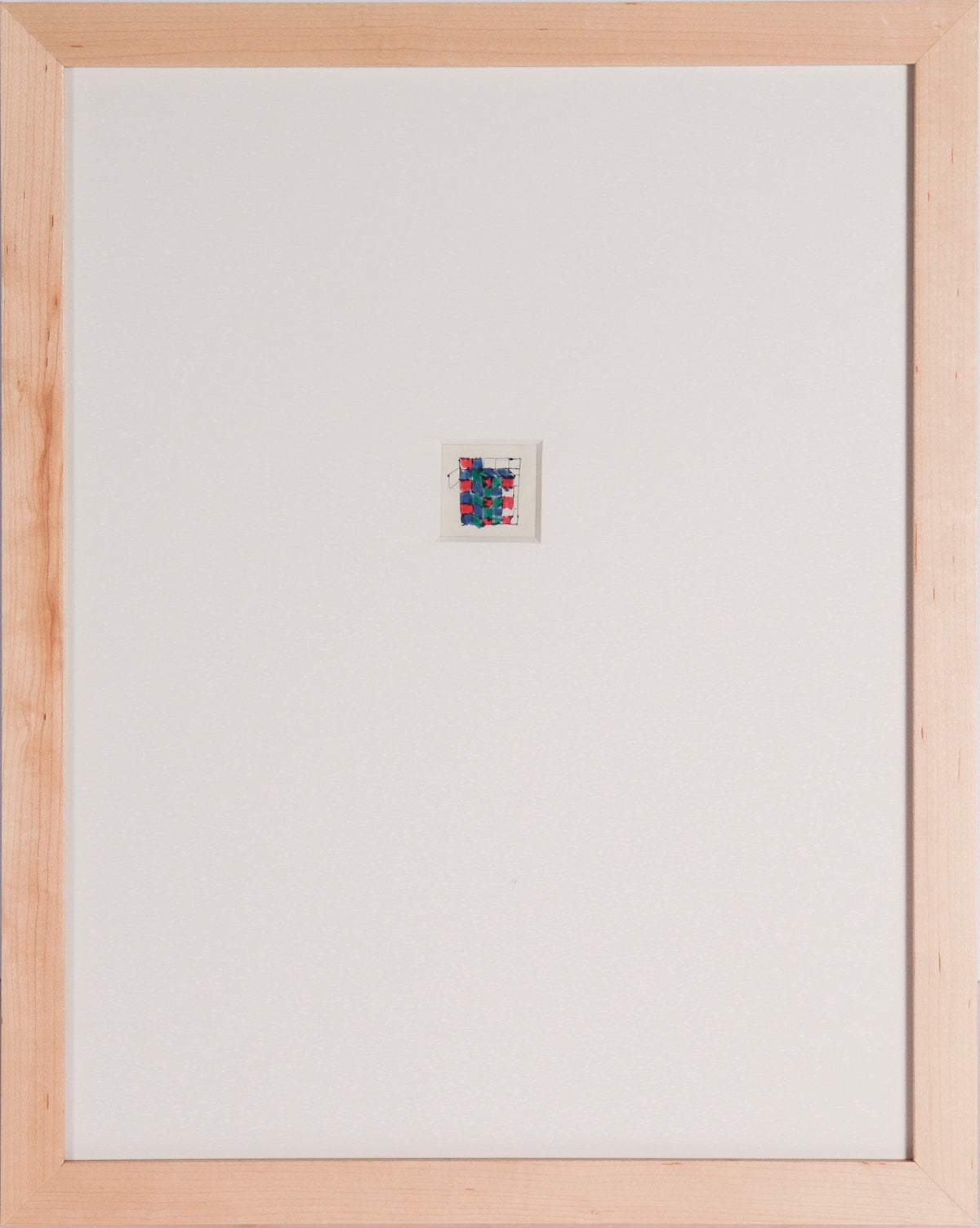 Petite Colorblock Grid <br>Mid 20th Century Ink &amp; Marker <br><br>#C8333