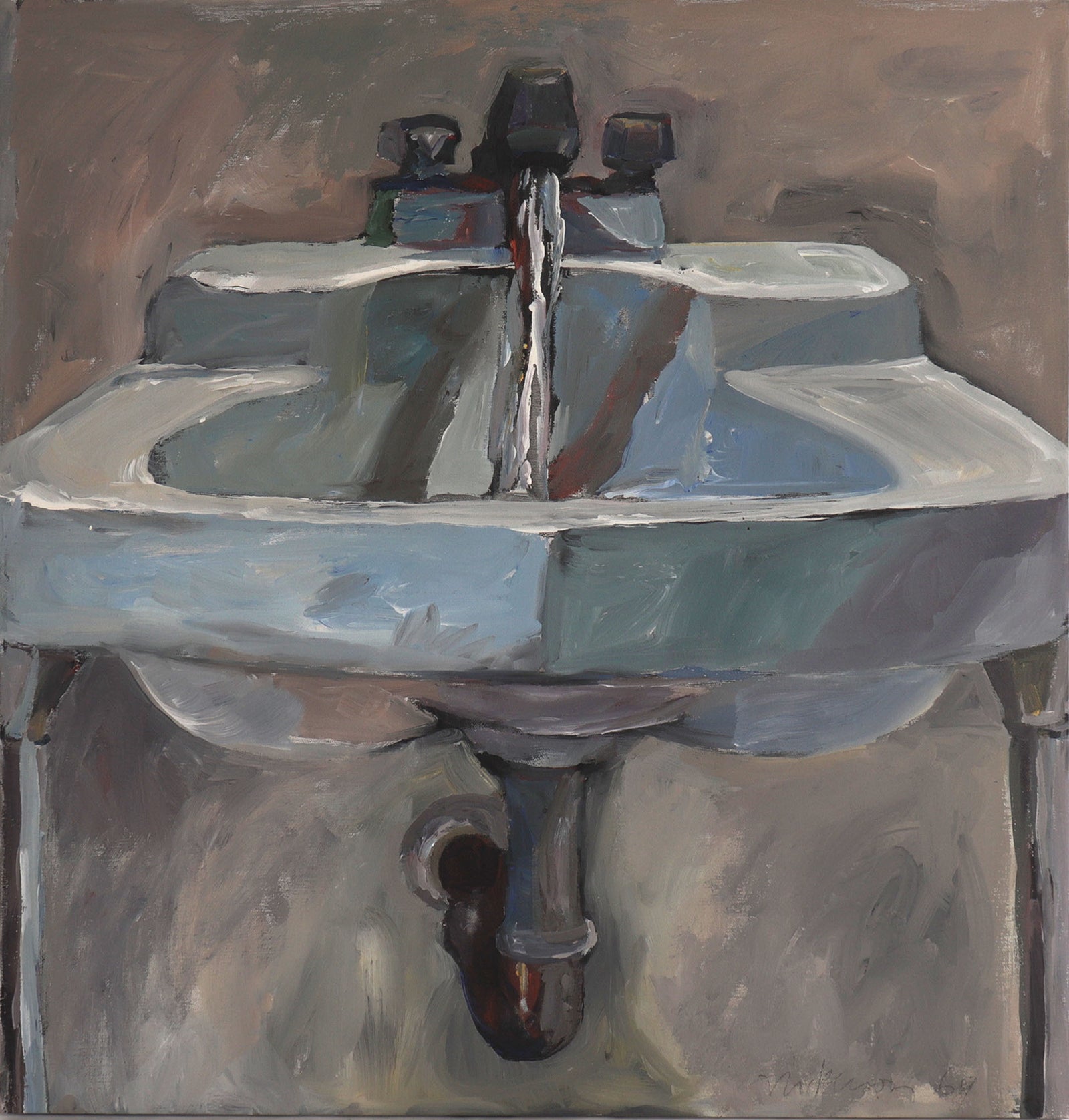 zz- <i>Sink</i> <br>1969 Oil <br><br>#C8480