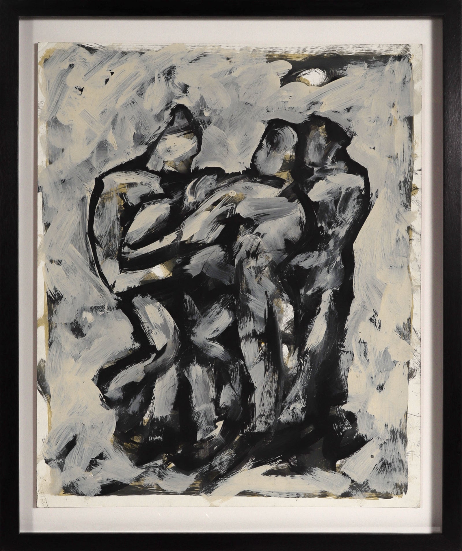 <i>Saving a Life at the Beach</i> <br>1982 Acrylic <br><br>#C8520