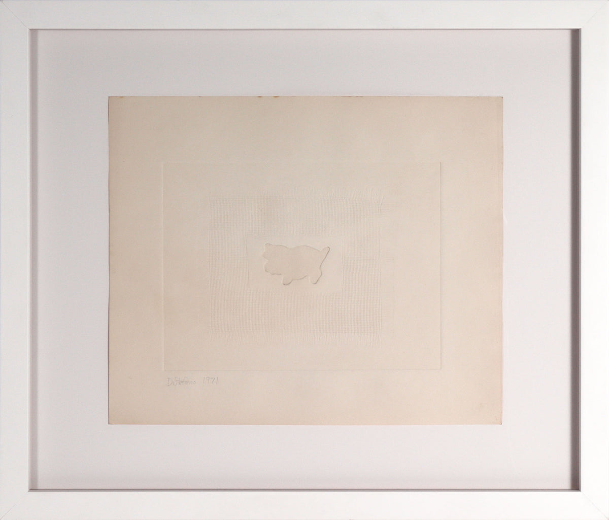 Blind Embossed Abstract <br>1971 <br><br>#C8544