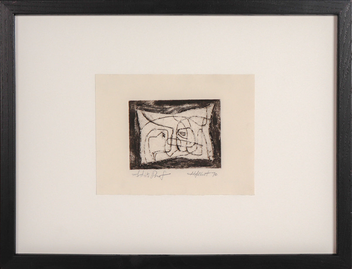 <i>Artist Proof</i> <br>1970 Etching <br><br>#C8610